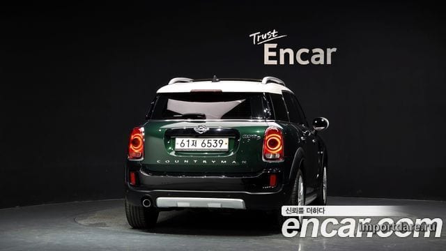MINI COOPER D COUNTRYMAN 2018 — 125 766 км, тёмно-зелёный, Корея — под ключ — фото 4