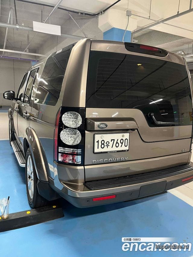 LAND ROVER DISCOVERY 4 2015 — 60 000 км, светло-золотистый, Корея — под ключ — фото 6