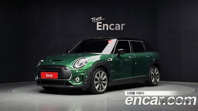 MINI COOPER S CLUBMAN 2020 — 84 715 км, зелёный, Корея — под ключ — фото 1