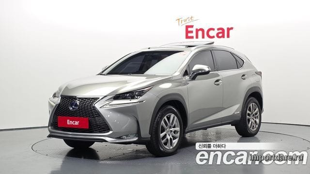 LEXUS NX300H 2016 — 93 328 км, светло-золотистый, Корея — под ключ — фото 1