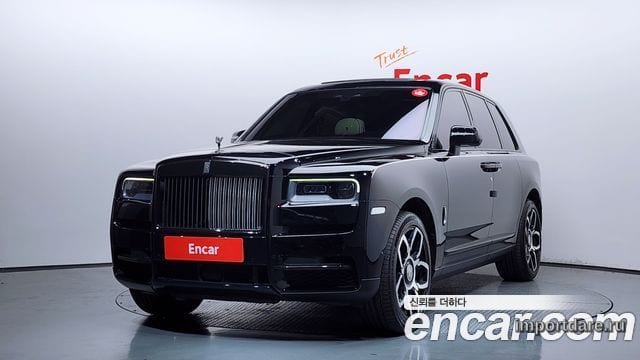 ROLLS-ROYCE CULLINAN 2019 — 41 917 км, чёрный, Корея — под ключ — фото 1