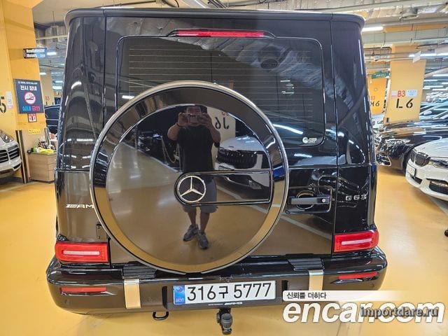 MERCEDES-BENZ G-CLASS W465 2026 — 1 008 км, чёрный, Корея — под ключ — фото 4