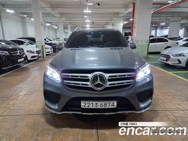 MERCEDES-BENZ GLS-CLASS X166 2018 — 236 251 км, серый, Корея — под ключ — фото 2