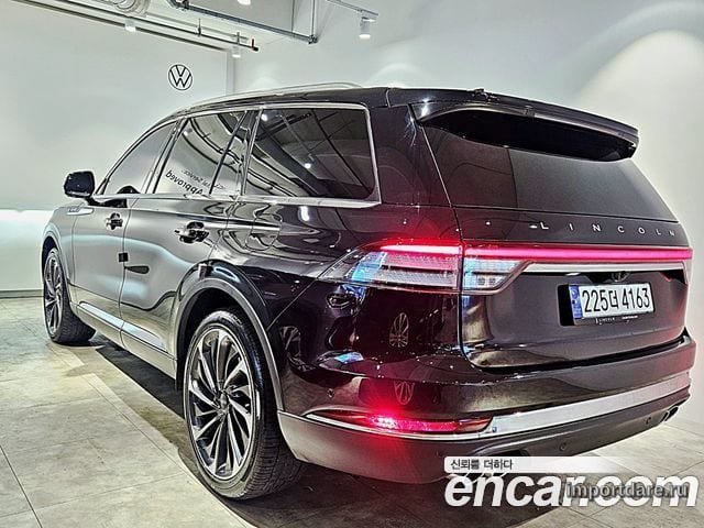LINCOLN AVIATOR 2023 — 18 167 км, чёрный, Корея — под ключ — фото 3