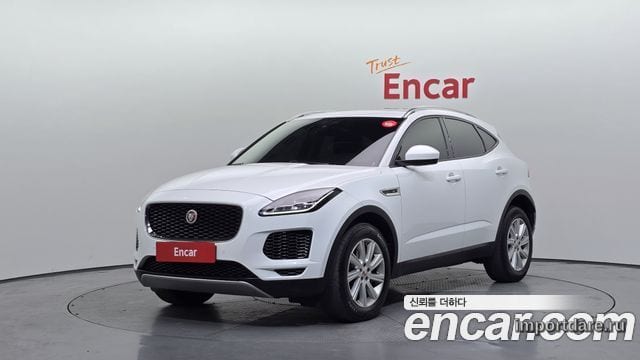 JAGUAR E-PACE 2019 — 111 347 км, белый, Корея — под ключ — фото 1