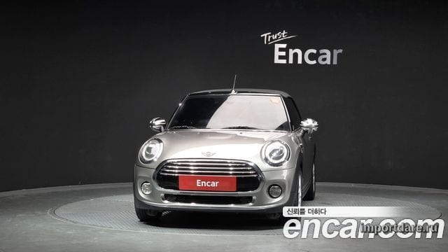 MINI COOPER CONVERTIBLE 2019 — 152 238 км, светло-золотистый, Корея — под ключ — фото 3