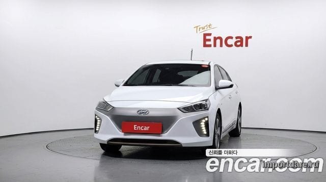 HYUNDAI IONIQ ELECTRIC 2017 — 111 145 км, белый, Корея — под ключ — фото 3
