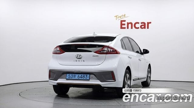 HYUNDAI IONIQ ELECTRIC 2017 — 111 145 км, белый, Корея — под ключ — фото 4