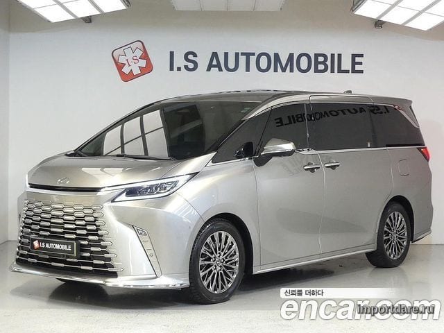 LEXUS LM 2025 — 8 200 км, серебристо-серый, Корея — под ключ — фото 1