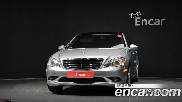 MERCEDES-BENZ S-CLASS W221 2008 — 54 764 км, серебристый, Корея — под ключ — фото 3