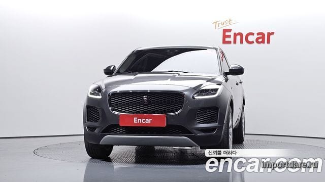 JAGUAR E-PACE 2018 — 100 338 км, серый, Корея — под ключ — фото 3