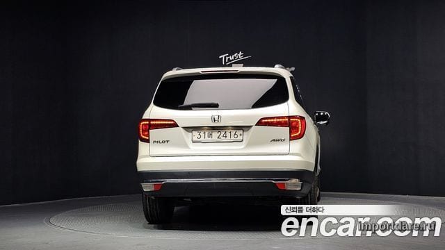 HONDA PILOT 2017 — 77 791 км, Корея — под ключ — фото 4
