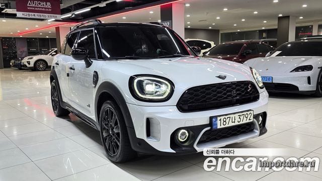 MINI COOPER S COUNTRYMAN 2024 — 15 179 км, белый, Корея — под ключ — фото 1