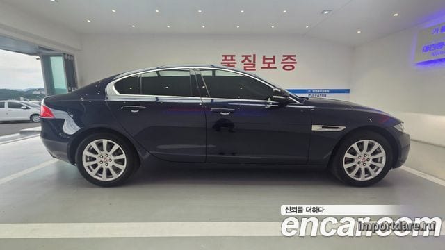 JAGUAR XE 2017 — 139 561 км, синий, Корея — под ключ — фото 5