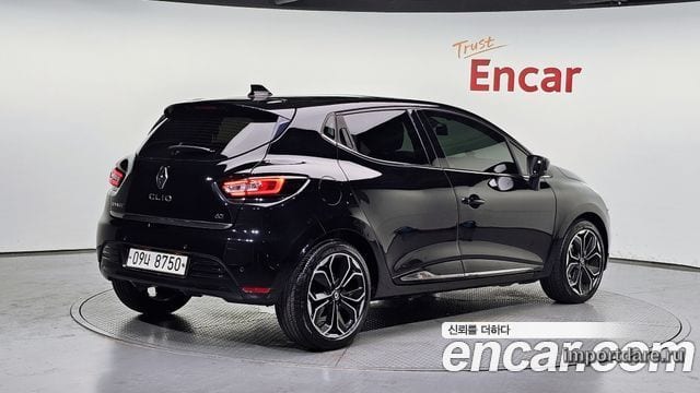RENAULT KOREA CLIO 2018 — 77 525 км, чёрный, Корея — под ключ — фото 2