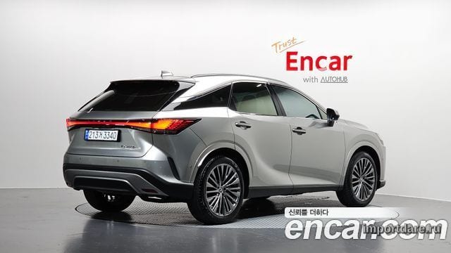 LEXUS RX350H 2024 — 30 515 км, серебристо-серый, Корея — под ключ — фото 2