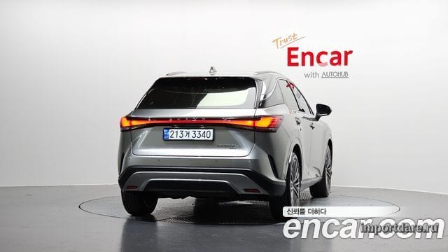 LEXUS RX350H 2024 — 30 515 км, серебристо-серый, Корея — под ключ — фото 4