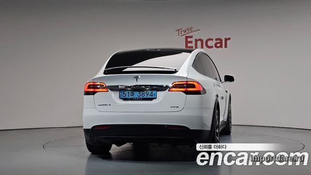 TESLA MODEL X 2019 — 98 818 км, белый, Корея — под ключ — фото 4