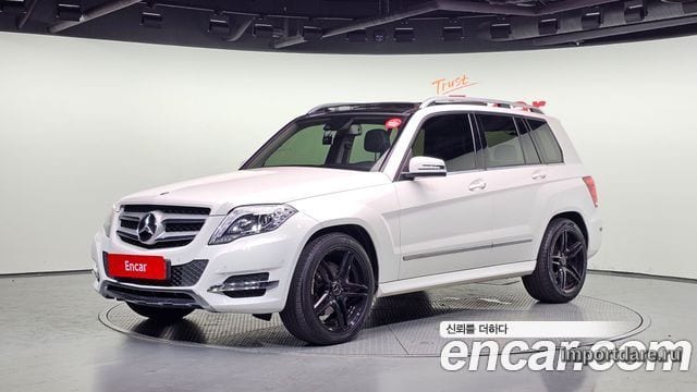 MERCEDES-BENZ GLK-CLASS X204 2013 — 82 090 км, белый, Корея — под ключ — фото 1