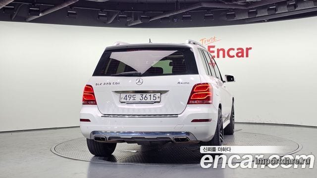 MERCEDES-BENZ GLK-CLASS X204 2013 — 82 090 км, белый, Корея — под ключ — фото 4
