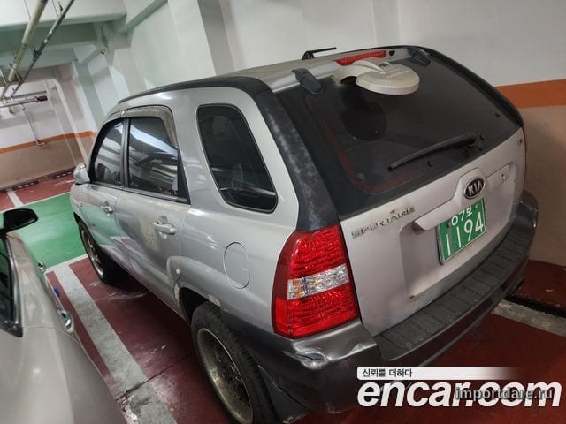 KIA NEW SPORTAGE 2006 — 253 574 км, серебристый, Корея — под ключ — фото 2