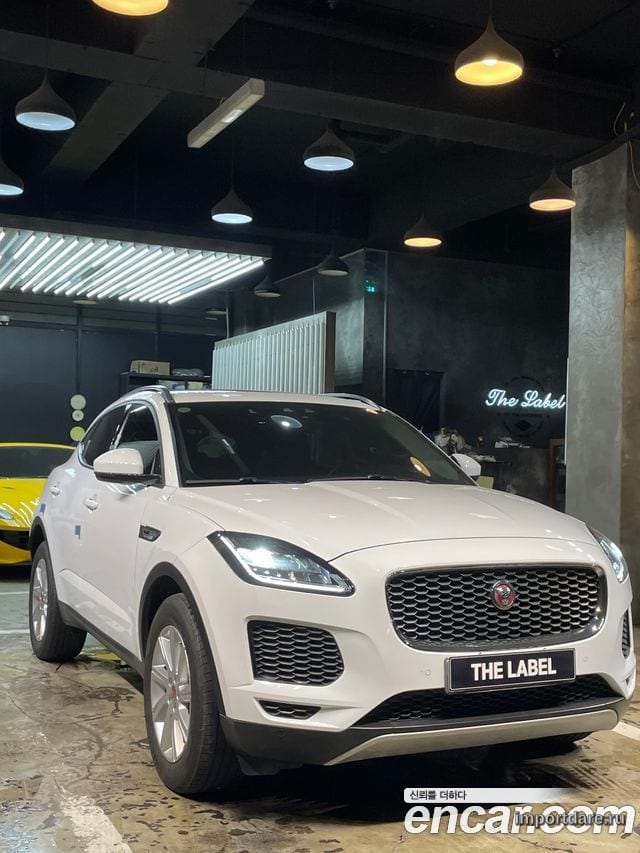 JAGUAR E-PACE 2019 — 83 000 км, белый, Корея — под ключ — фото 2