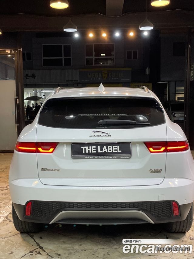 JAGUAR E-PACE 2019 — 83 000 км, белый, Корея — под ключ — фото 3