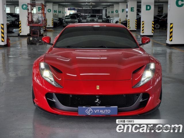 FERRARI 812 Super 2019 — 27 000 км, красный, Корея — под ключ — фото 2