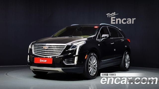 CADILLAC XT5 2018 — 142 054 км, чёрный, Корея — под ключ — фото 1