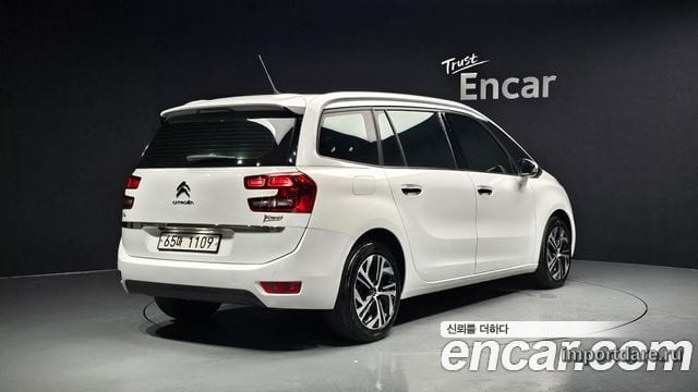 CITROEN GRAND C4 PICASSO 2018 — 81 000 км, белый, Корея — под ключ — фото 2