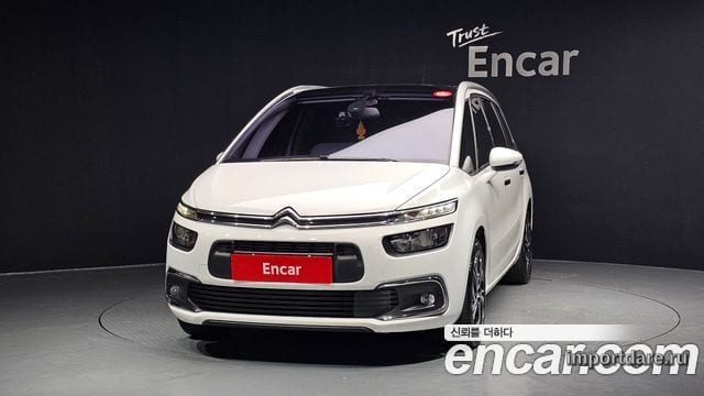 CITROEN GRAND C4 PICASSO 2018 — 81 000 км, белый, Корея — под ключ — фото 3