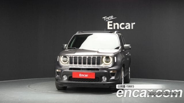 JEEP RENEGADE 2021 — 52 143 км, серый, Корея — под ключ — фото 3