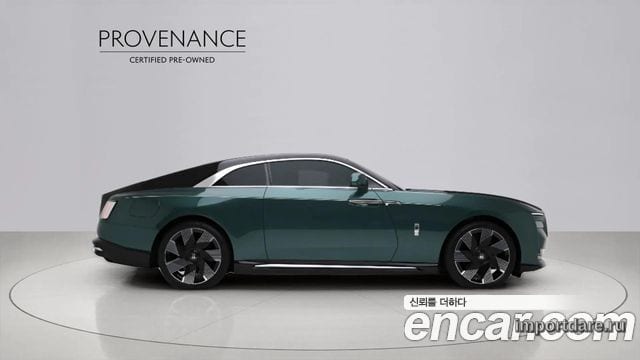 ROLLS-ROYCE SPECTRE 2024 — 3 175 км, тёмно-зелёный, Корея — под ключ — фото 3