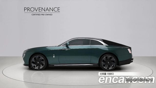 ROLLS-ROYCE SPECTRE 2024 — 3 175 км, тёмно-зелёный, Корея — под ключ — фото 5