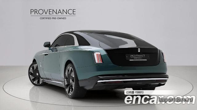 ROLLS-ROYCE SPECTRE 2024 — 3 175 км, тёмно-зелёный, Корея — под ключ — фото 6