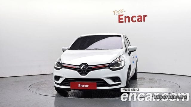 RENAULT KOREA CLIO 2018 — 96 780 км, белый, Корея — под ключ — фото 3