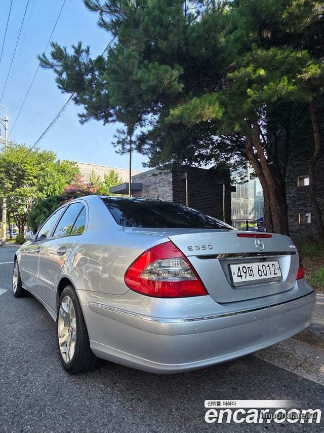 MERCEDES-BENZ E-CLASS W211 2008 — 130 000 км, серебристый, Корея — под ключ — фото 4