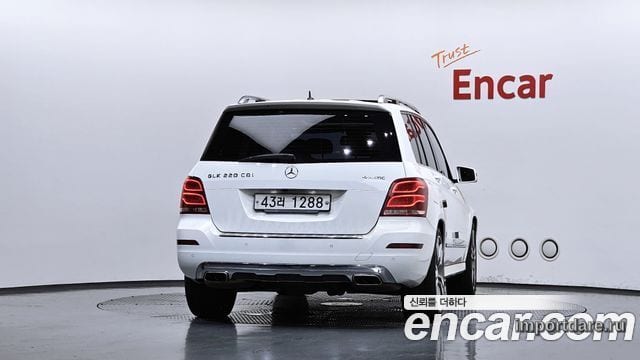 MERCEDES-BENZ GLK-CLASS X204 2015 — 95 857 км, белый, Корея — под ключ — фото 4