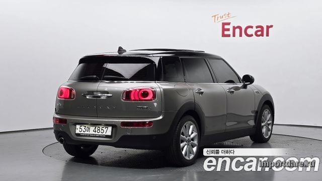 MINI COOPER D CLUBMAN 2017 — 45 045 км, серебристо-серый, Корея — под ключ — фото 2
