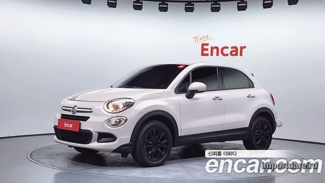 FIAT 500X 2016 — 71 240 км, Корея — под ключ — фото 1