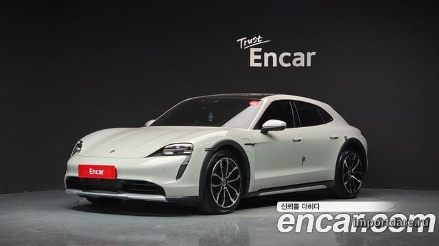 PORSCHE TAYCAN 2022 — 53 480 км, серый, Корея — под ключ — фото 1