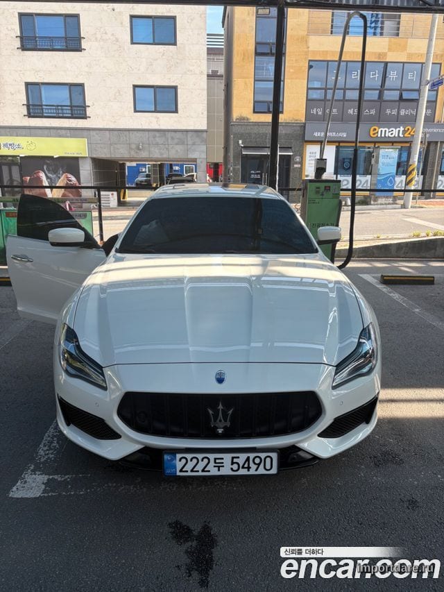 MASERATI QUATTROPORTE 2016 — 93 500 км, Корея — под ключ — фото 1