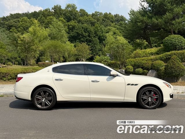 MASERATI QUATTROPORTE 2014 — 55 515 км, белый, Корея — под ключ — фото 4