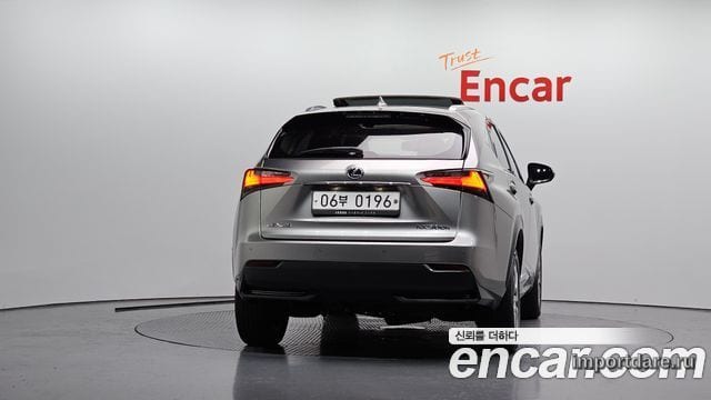 LEXUS NX300H 2017 — 105 650 км, серебристо-серый, Корея — под ключ — фото 4