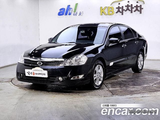 RENAULT KOREA SM5 NEW IMPRESSION 2009 — 133 423 км, чёрный, Корея — под ключ — фото 12