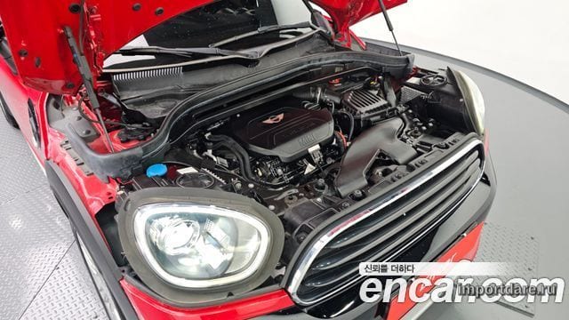 MINI COOPER D COUNTRYMAN 2018 — 91 924 км, красный, Корея — под ключ — фото 6