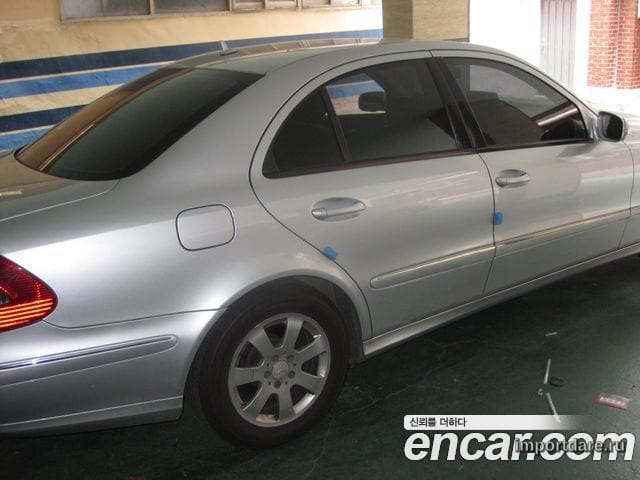 MERCEDES-BENZ E-CLASS W211 2008 — 300 014 км, серебристый, Корея — под ключ — фото 2