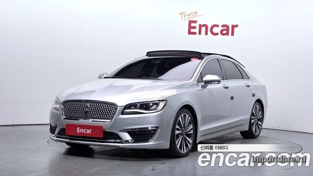 LINCOLN MKZ 2017 — 150 589 км, серебристый, Корея — под ключ — фото 1