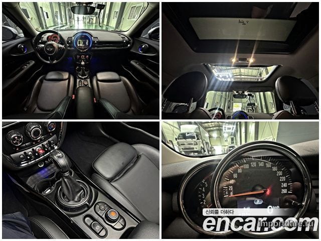MINI COOPER D CLUBMAN 2016 — 168 319 км, синий, Корея — под ключ — фото 1