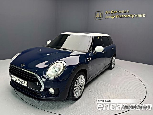 MINI COOPER D CLUBMAN 2016 — 168 319 км, синий, Корея — под ключ — фото 2